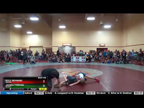 NOV 63-66 Jaxsen Forman Nevada Vs Kyle Sieminski Oregon
