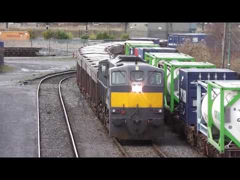 IE class 071 (077) + Tara Mines - North Wall + Alexandra Road