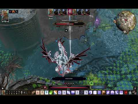 DOS2 Harbinger of Doom, Beast Stunlock Mage Solo, No Lone Wolf