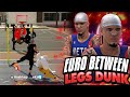 NBA 2K19 MyPARK - INSANE EURO BETWEEN THE LEGS DUNK! Taking Over 2v2 Courts?!