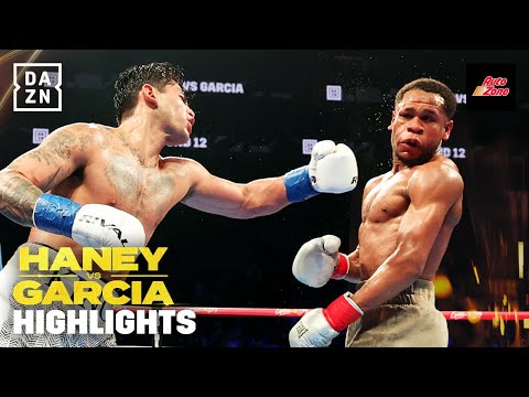 THREE KNOCKDOWNS | Devin Haney vs. Ryan Garcia Fight Highlights