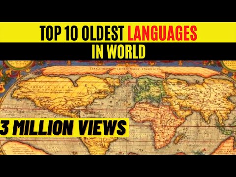 ✅LIST OF TOP 10 OLDEST LANGUAGES STILL SPOKEN WIDELY IN THE WORLD || 2 OF THEM ARE FROM INDIA