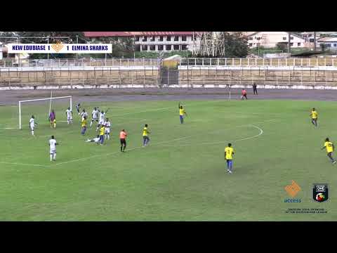 NEW EDUBIASE UNITED 1 : 1 ELMINA SHARKS - 2025/26 ACCESS BANK DIVISION ONE LEAGUE