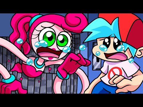 Mommy Long Legs Death - Poppy Playtime & FNF Animation