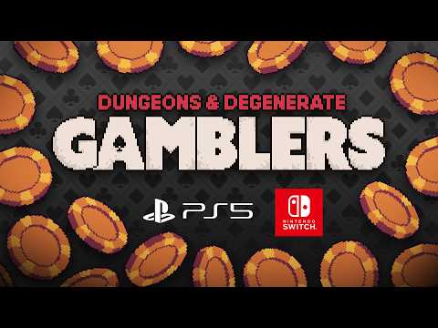 Dungeons & Degenerate Gamblers console announcement trailer