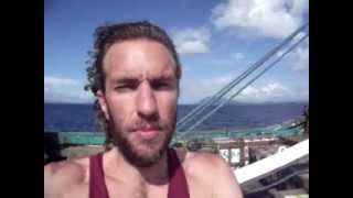 On a ferry in the Philippines: Palawan to Coron
