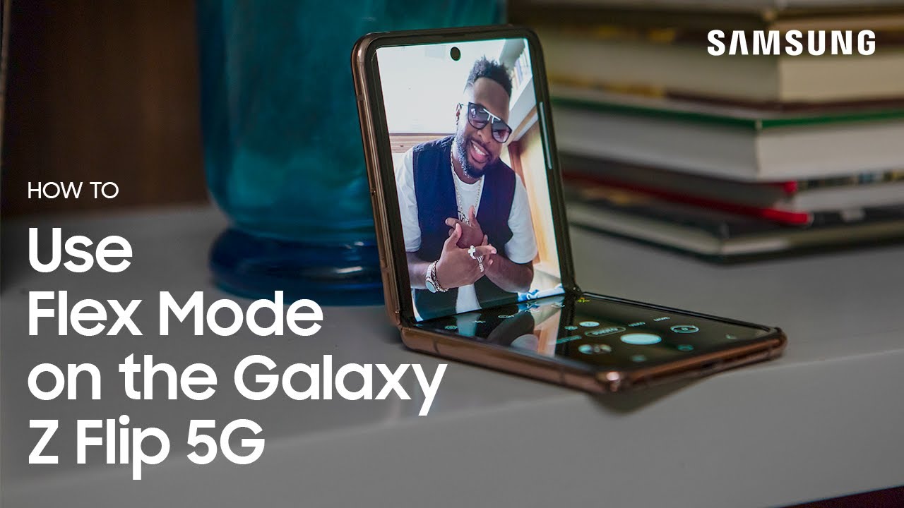 Galaxy Z Flip 5G: How to Use Flex Mode | Samsung