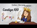 ALFONSO X - CANTIGA N. 100 SANTA MARIA, STRELA DO DIA (partitura/sheet music)