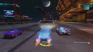 Cars 2 The Video Game | Flo - Race Mode | Pipeline Sprint 2 Laps