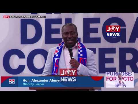 National delegates conference: Come 2028 we shall prevail - Afenyo-Markin, Minority Leader.