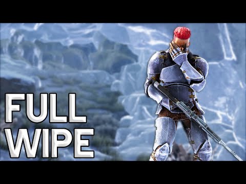 What A Full Ark PVP Wipe Story Inside Island Ice Cave Looks Like In 2023