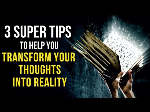 When You CHANGE YOUR THOUGHTS, You CHANGE YOUR REALITY (Law Of Attraction) Powerful! Video