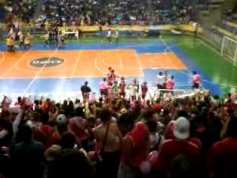 InterUNESP 2010 - Comemoração de Rio Claro, na final do futsal masculino