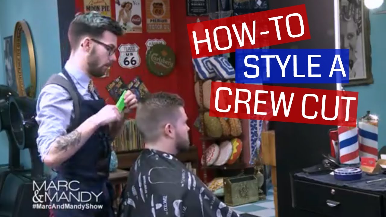 How To Style a Classic Crew Cut