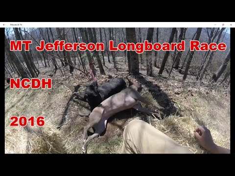 Mount Jefferson Downhill Longboard Race 2016