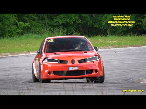 Arkadiusz KUBIAK - RENAULT MEGANE - WWTECH SuperOES 5 Runda Tor Kielce 31-05-2025