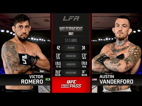 Austin Vanderford vs Luiz Victor Romero full fight
