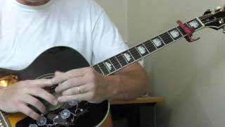 Lonnie Johnson Guitar Lesson - Blues in G Part 1