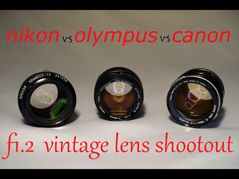 Which is the best vintage F1.2 lens ? #vintagelenses