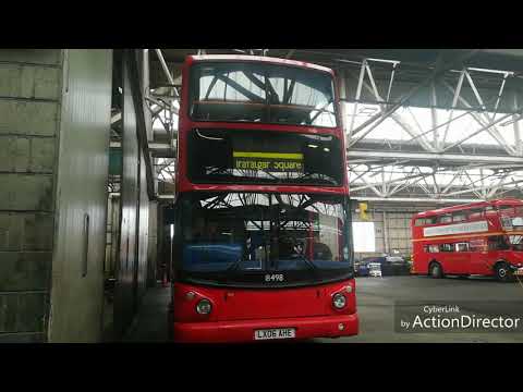 Enfieldian travel 18498 LX06 AHE (ex stagecoach London trident) blind change and walk around tour