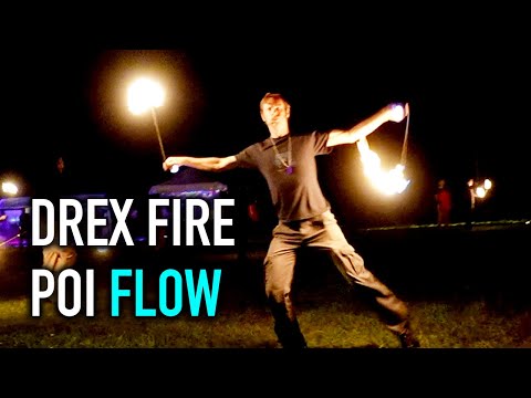 Drex Fire Poi - Fall Wildfire 2025