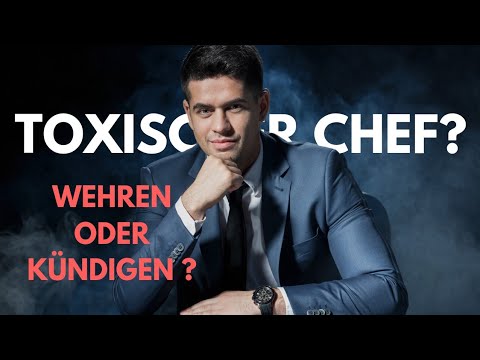 Wie gehe ich mit einem TOXISCHEN Chef um? - Mobbing im Job