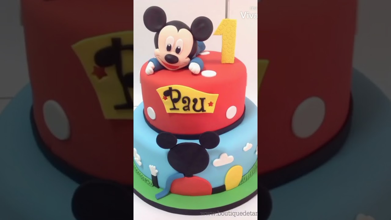 Watch tartas de Mickey mouse 🥰🥰🥰 Now tartas de Mickey mouse 🥰🥰🥰
