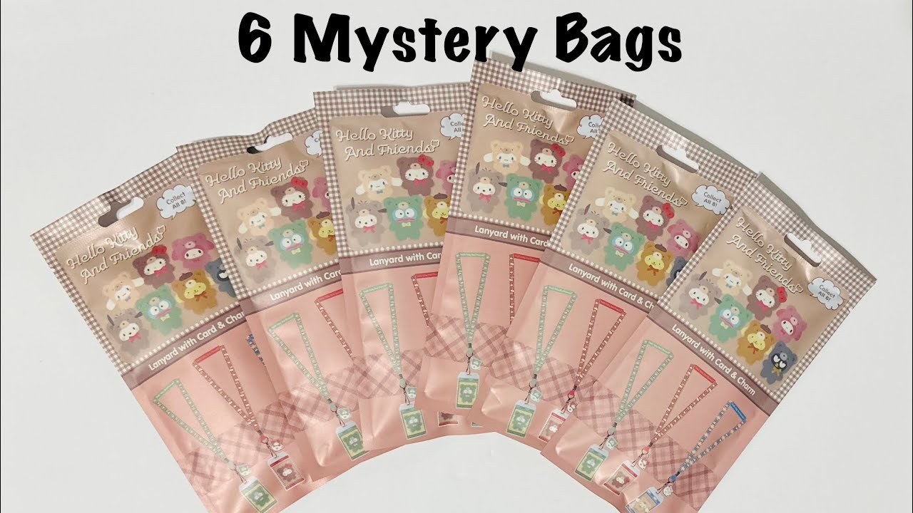 Hello Kitty and Friends Latte Bear Blind Bag Lanyard 🧸🧸🧸