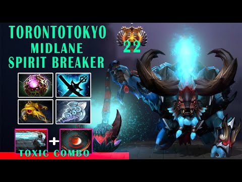 TORONTOTOKYO [Spirit Breaker] Midlane Imba Hero With 23 Kills - Dota 2 Pro Highlights