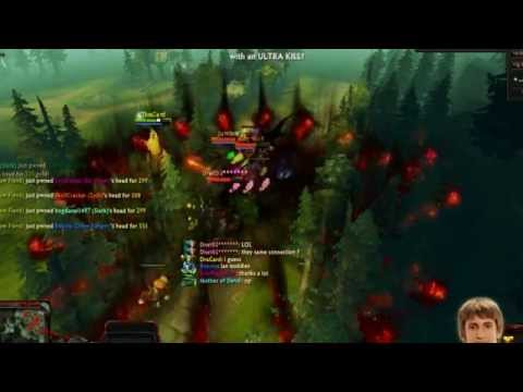 Dota 2 Epic Rampage Shadow fiend and Magnus