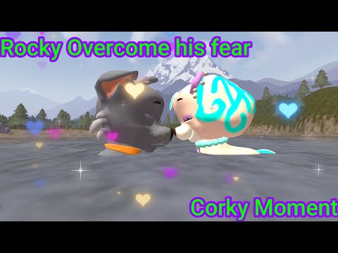 SFM PAW Patrol | Rocky overcome his fear (Corky Moment)