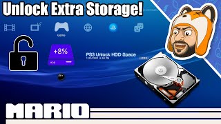 How to Easily Unlock & Reclaim PS3 HDD Storage!