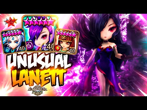 He Tries To Play with UNUSUAL LANETT (Goodwill Battles) - Summoners War