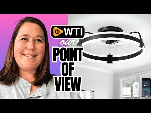 Ceiling Fans with Lights and Remote - WTI product video review