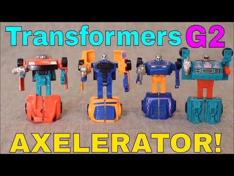 Transformers G2 Axelerators - GotBot True Review NUMBER 527