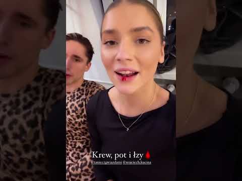 KREW POT I ŁZY 😭😱 Julia Żugaj TANIEC Z GWIAZDAMI 🤩💖 #shorts #short #shots