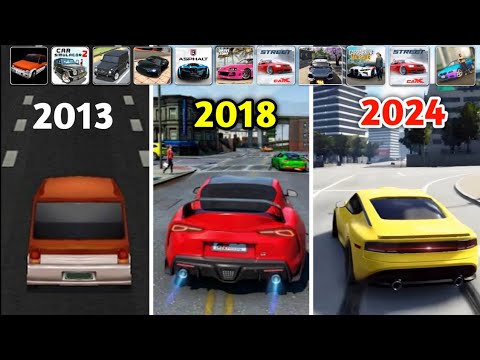 Evolution of Mobile Car Driving Games (2013 -2025)