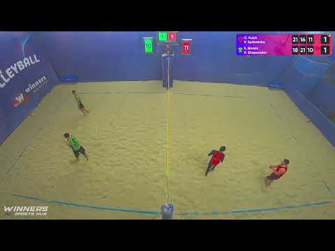 18:40 O. Kulyk / V. Sydorenko - S. Borets / V. Shapovalov 27.12.2022 | Winners Beach Volleyball