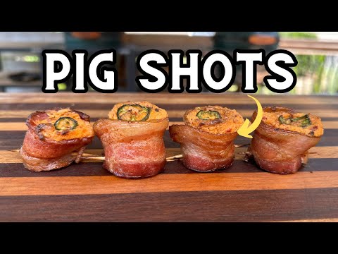 You have to try these bbq pig shots