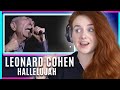 Singer or Poet? Vocal Coach reacts to and analyses Leonard Cohen - Hallelujah (Live In London)