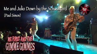 Me First and The Gimme Gimmes "Me and Julio Down by the Schoolyard" (PaulSimon) @ Apolo (10/02/2017)