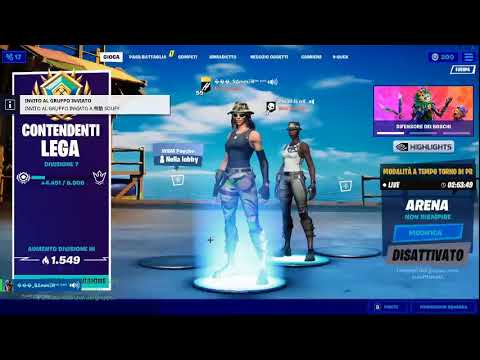 2vs2 | arriviamo a 6000 punti arena |cerco trio