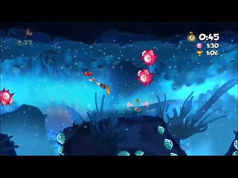 Rayman Origins (1080i HD) Walkthrough Part 81 - Why So Crabby? - Time Trial (0:53)