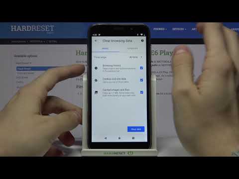 How to Clear Browsing Data on MOTOROLA E6 Play – Clear Cookies