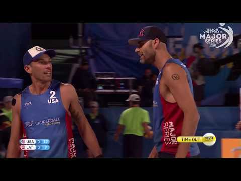 Dalhausser/Lucena vs Samoilovs/Smedins (Semifinals) FORT LAUDERDALE 2018