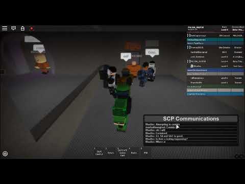 Roblox SCPF Thaumiel testing