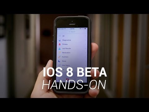 iOS 8 Beta Hands-On