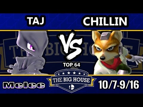 TBH6 SSBM - Taj (Mewtwo) Vs. Liquid`Chillin (Fox) - Smash Melee Top 64