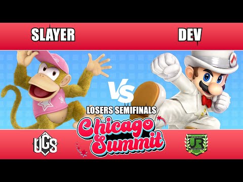 Chicago Summit VIP - Losers Semifinals - Slayer(Diddy Kong) Vs. Dev(Mario)