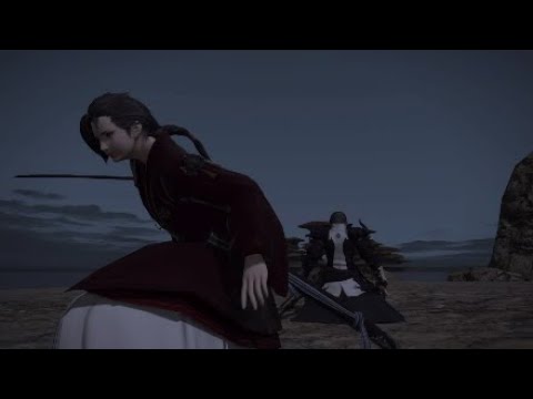 FINAL FANTASY XIV StormBlood - The Battle on Bekko Samurai Job Quest